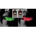 Dientes de Terror Zombies color oscuridad