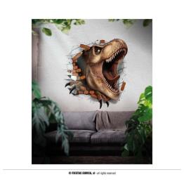 Dinosaurio Adhesivo Decoración Para Pared De 70x80 Cm