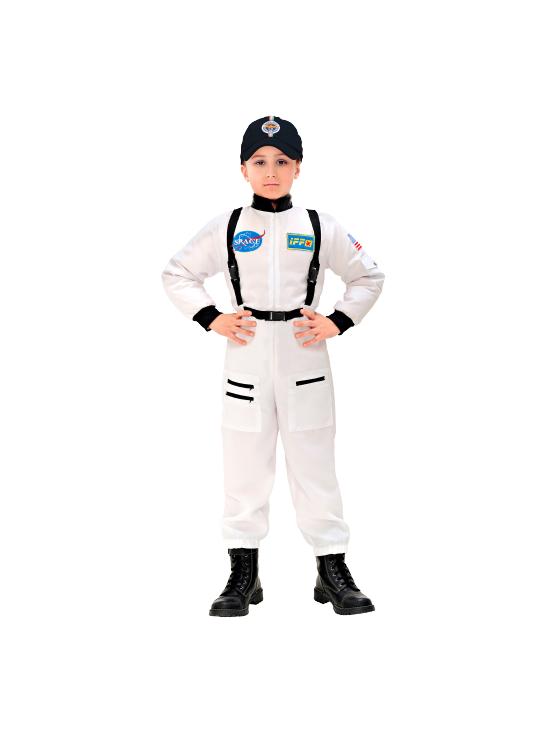 Disfraz  Astronauta Luxe Blanco unisex