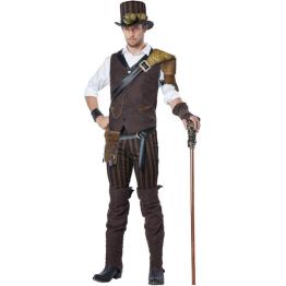 Disfraz  Aventurero Steampunk para hombre. Uk