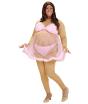 Disfraz  Bailarina Super Gorda Striper Talla única Hombre adulto