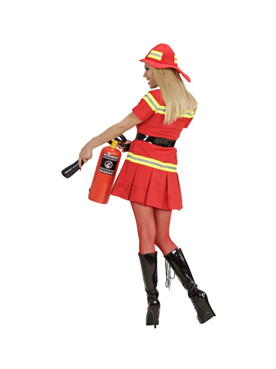 Disfraz  Bombera Rojo Sexy para adulta