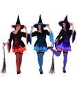 Disfraz  Bruja Color Halloween.