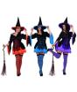 Disfraz  Bruja Color Halloween.