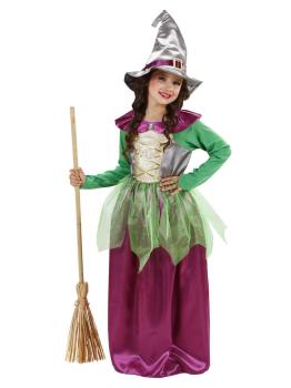 Disfraz  Bruja Verde infantil