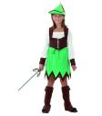 Disfraz infantil Chica de Los Bosques talla 7-9 años