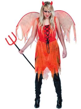 Disfraz  Demonia Alas Talla única adulta