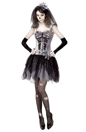 Disfraz  Esposa de la Muerte Sexy para mujer
