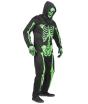 Disfraz  Esqueleto Verde Fluorescente talla adulto