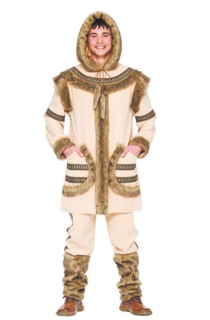 Disfraz  Esquimal del Polo Norte adulto