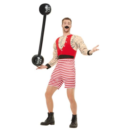 Disfraz  Hombre Forzudo de Circo Tatuado para adultos Disfraz  Hombre Forzudo de Circo Tatuado para adultos
