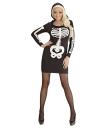 Disfraz  Halloween Esqueleto Glamour adulta
