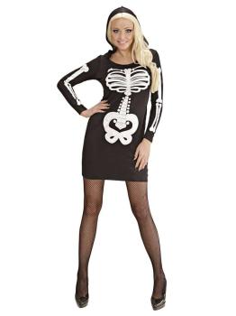 Disfraz  Halloween Esqueleto Glamour adulta