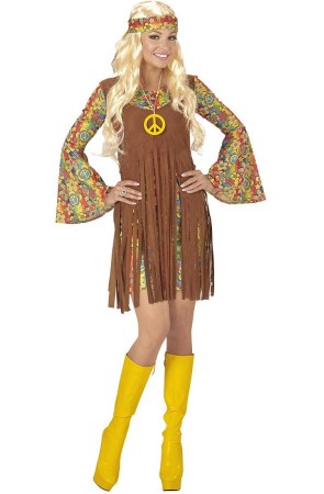 Disfraz  Hippie Vintage para adulta