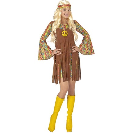 siete y media Decano Cumplimiento a Disfraces de Hippies para Mujer Baratos