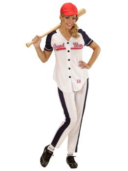 Disfraz  Jugadora de Béisbol para mujer