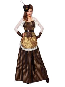 Disfraz  Lady Steampunk Retro-Woman adulta