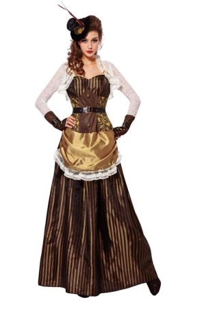 Disfraz  Lady Steampunk Retro-Woman adulta