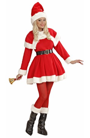 Disfraz  Mamá Noel Super Lujo adulta