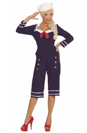 Disfraz  Marinera Pin Up de los años 50 adulta