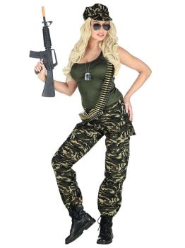 Disfraz  Militar Super Sexy para adulta