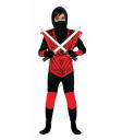 Disfraz  Ninja Rojo Master infantil