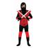 Disfraz  Ninja Rojo Master infantil