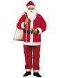 Disfraz  Papá Noel Super Económico Talla Única Adulto