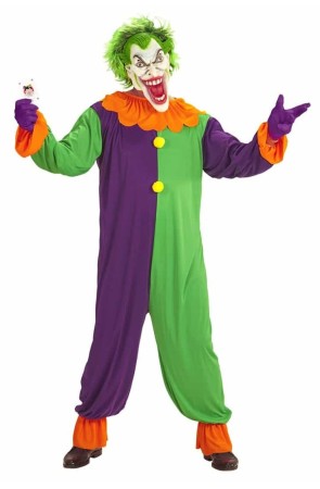Disfraz  Payaso Joker Maligno adulto