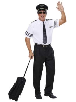 Disfraz Piloto Líneas Regulares Adulto