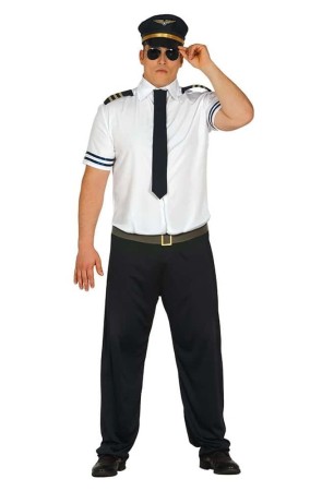 Disfraz  Piloto Low Cost adulto