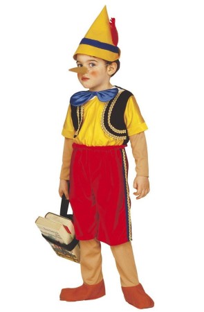 Disfraz  Pinocho Cuento para Niño