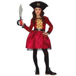 Disfraz  Pirata Bucanera niña