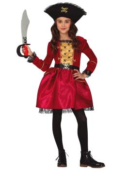 Disfraz  Pirata Bucanera niña