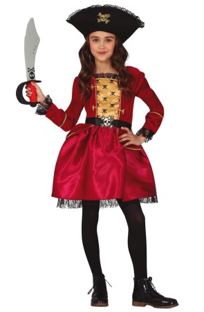 Disfraz  Pirata Bucanera niña