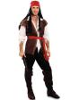 Disfraz  Pirata de los Mares talla única