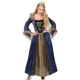 Disfraz  Princesa Medieval Blue mujer