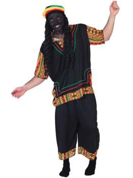 Disfraz  Rastafari Fumao talla Adulto
