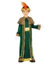 Disfraz  Rey Mago Verde Infantil