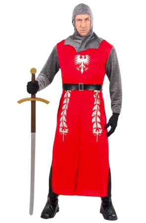 Disfraz  Rey Medieval Red adulto