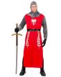 Disfraz  Rey Medieval Red adulto