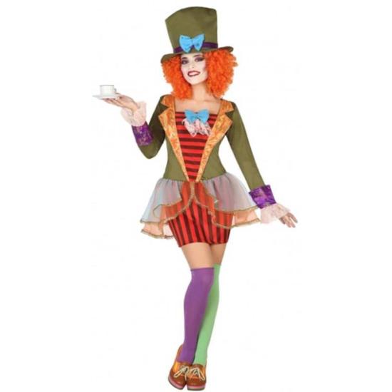 Disfraz  Sombrerero Loco Chica adulta Disfraz  Sombrerero Loco Chica adulta