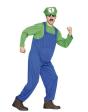 Disfraz  Fontanero Mario Bros Luigi adulto