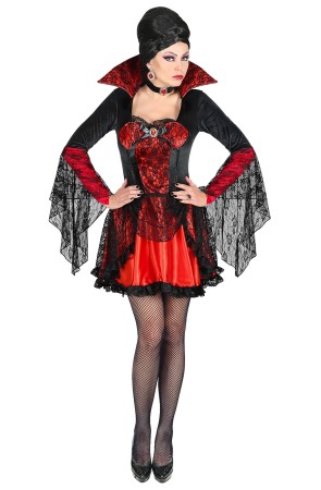Disfraz  Vampiresa de la oscuridad para adulta