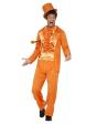 Disfraz 2 Tontos Muy Tontos Naranja para hombre