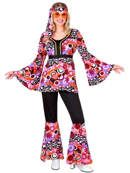 Disfraz 70s Groovy Style, Reggae, Hippie, Flower Power, Disco Fever, Disfraces de Carnaval