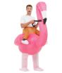 Disfraz a Hombros de Flamenco Hinchable para Hombre adulto