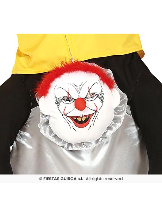 Disfraz a Hombros de Payaso Diabólico para Adulto
