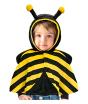 Disfraz Abeja Peluche (Poncho con Capucha) para Bebé