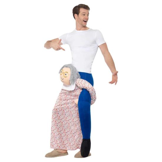 Disfraz de Abuela a Hombros adulto Disfraz de Abuela a Hombros adulto